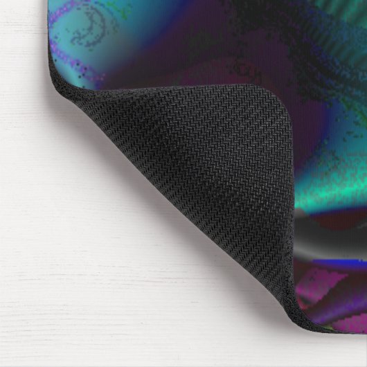 Fractal Skull Mousepad Muismat (Hoek)