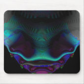 Fractal Skull Mousepad Muismat (Voorkant)