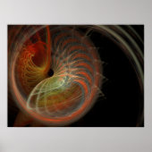 Fractal Snoep Poster (Voorkant)