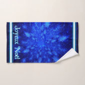 Fractal Snowburst - Joyeux Noё l Handdoek (Handdoek)