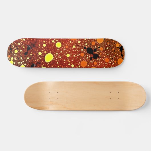 Fractal Space Skateboard (Horizontaal)
