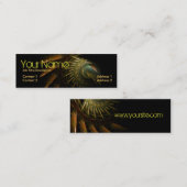 Fractal Spikez Mini Carte de visite (Devant / Derrière)