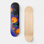 Fractal Spirals: Custom Skateboard (Recto)