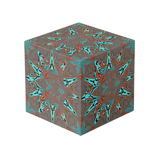 Fractal Star of Future Complexity Kubus (Achter hoekig)