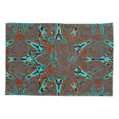 Fractal Star of Future Complexity Kussensloop (Achterkant-Links)