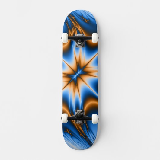 Fractal Star Skateboard (Voorkant)
