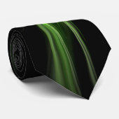 Fractal Stropdas: Groen Stropdas (Opgerold)