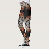 Fractal Sun Graphic Aangepaste Leggings (Links)