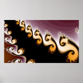 Fractal Swirl Poster (Voorkant)