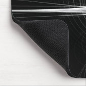 Fractal Swirl - zwart Muismat (Hoek)