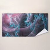 Fractal texture background design badhanddoek (Badhanddoek)