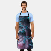 Fractal texture background design schort (Gedragen)