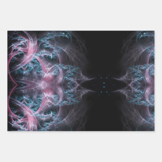 fractal-textuur-achtergrond-ontwerp inpakpapier vel (Voorkant 2)