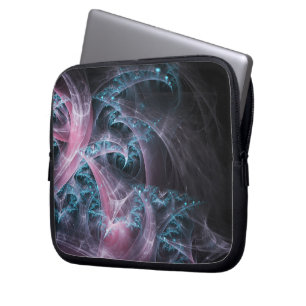 fractal-textuur-achtergrond-ontwerp laptop sleeve