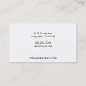 Fractal | Tijdelijk Visitekaartje (Achterkant)