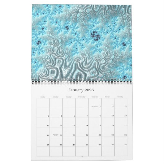 Fractal Time - The Calendar - 2016 Kalender (Jan 2026)