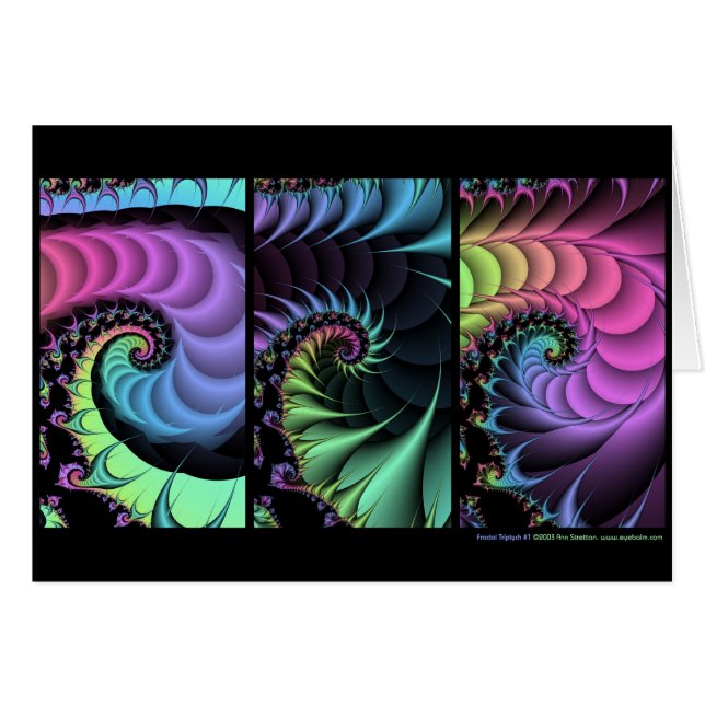 Fractal Triptych #1 (Voorkant Horizontaal)
