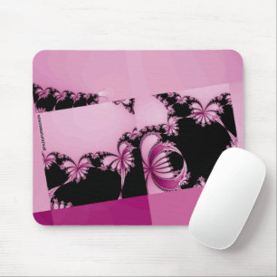 Fractal Tuin roze Muismat