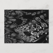 Fractal Typewriter Briefkaart (Voorkant)