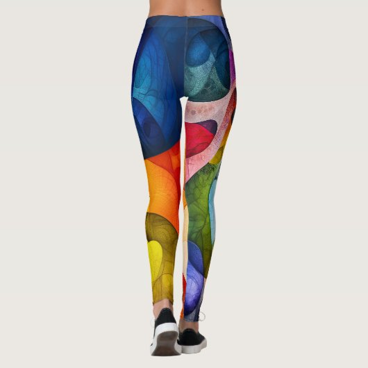 Fractal Universe Leggings (Achterkant)