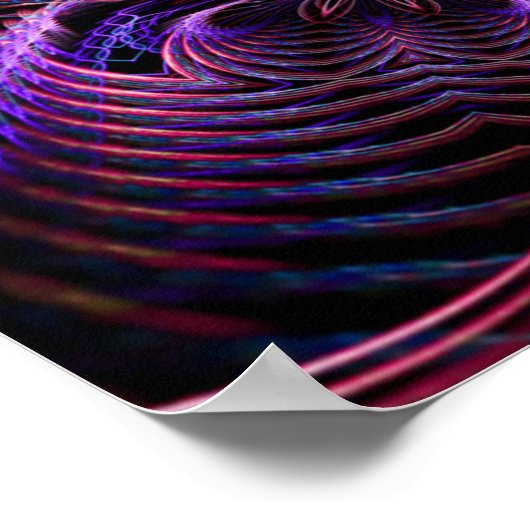 fractal-vallend Poster (Hoek)