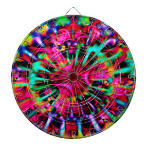 Fractal van Apophysis van de caleidoscoop Kunst - Dartbord