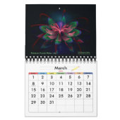 Fractal Water Lily Kalender (Mar 2026)