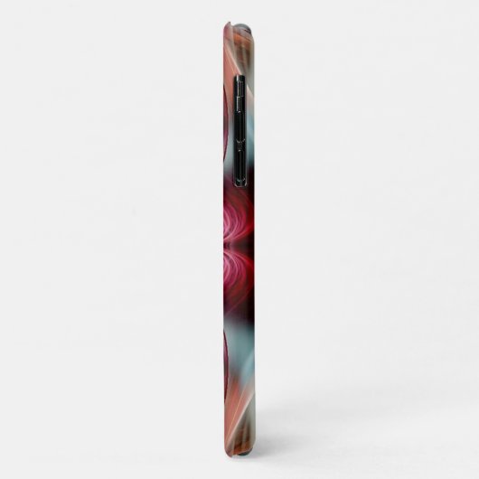 Fractal Whispers w/ Aangepaste naam Case-Mate iPhone Case (Achterkant/links)