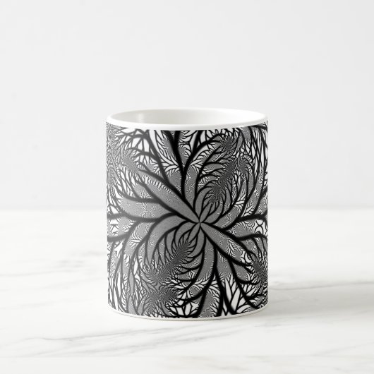 Fractal White Coffee Mok (Center)