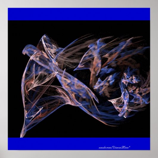 Fractal Wind Dancers Poster (Voorkant)