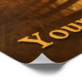 Fractal Wood Carving Poster (Hoek)