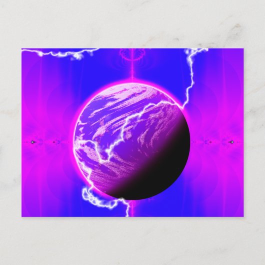 Fractal World Briefkaart (Voorkant)