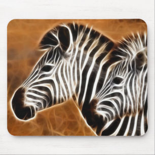 Fractal Zebra Mousepad Muismat