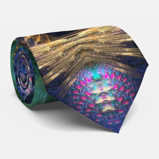 Fractalani Stropdas (Opgerold)