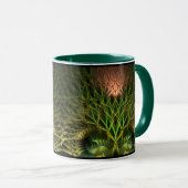 FractalART Greenia Mok (Voorkant rechts)
