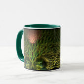 FractalART Greenia Mok (Voorkant links)