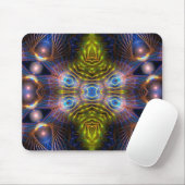 FractaLBeads Mousepad Muismat (Met muis)
