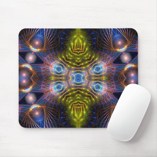 FractaLBeads Mousepad Muismat (Met muis)