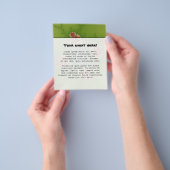 Fractalbug Picnic - Fractal Art Flyer (Hand)