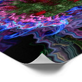 fractaldruppels, afdrukken en Poster (Hoek)