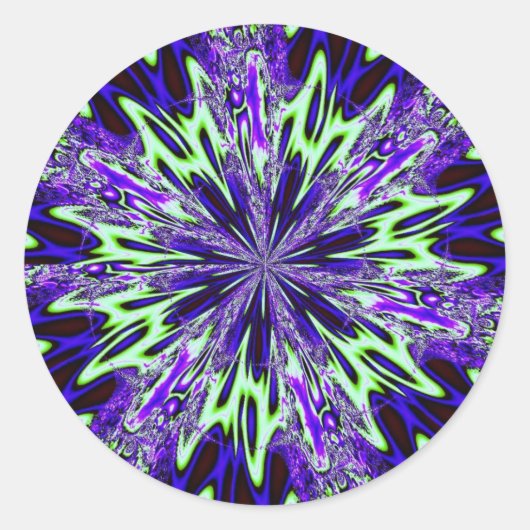 Fractale 50, autocollants (Devant)