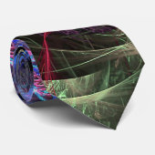 Fractale abstracts Stropdas (Opgerold)