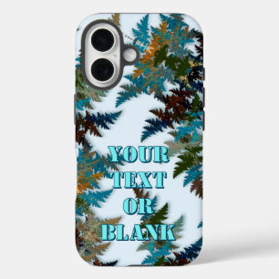 Fractale Arctische Camouflage iPhone 16 Hoesje
