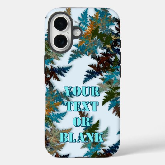 Fractale Arctische Camouflage Case-Mate iPhone Case (Achterkant)