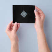 Fractale beelden flyer (Hand)