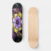fractale bloem skateboard (Voorkant)