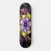 fractale bloem skateboard (Voorkant)