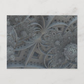 Fractale bollen briefkaart (Voorkant)