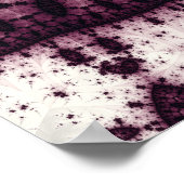 Fractale Boom Poster (Hoek)