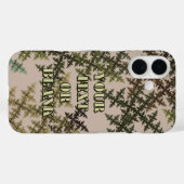 Fractale Camouflage - Zomer Case-Mate iPhone Case (Achterkant (horizontaal))